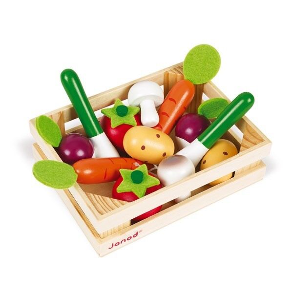 Holzspielzeug Gemüse Sortiment